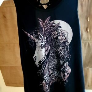 Unicorn Skull Tank Top